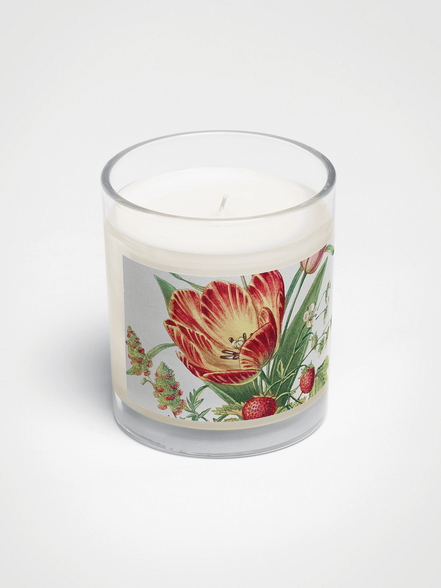 Vintage Botanical Tulip Soy Wax Candle product image (2)