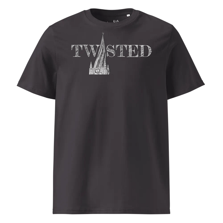 Chesterfield Spire - Twisted - Pale Letters - Organic Cotton - Unisex T-Shirt product image (1)