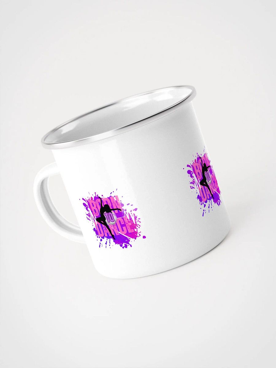 Born to Dance Her Silhouette Vibes Enamel Mug product image (4)