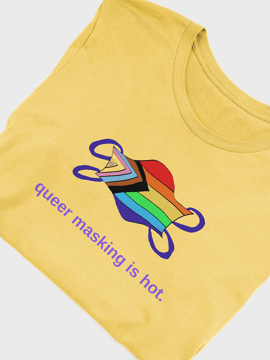 Queer Masking Is Hot Tee product image (5)