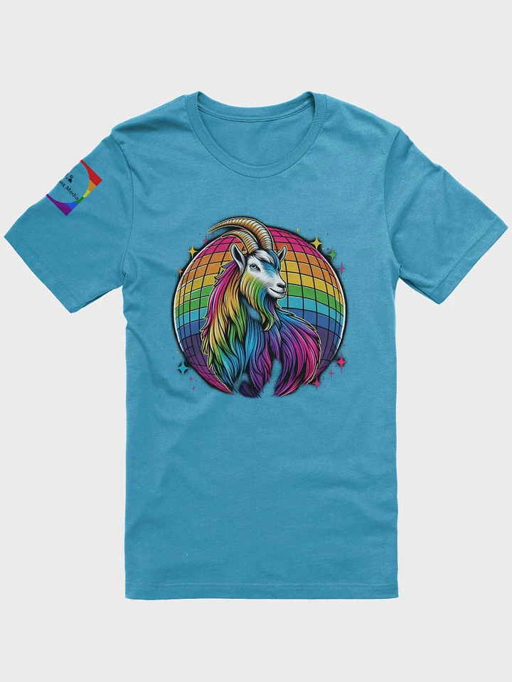 Disco Ball Goat Pride 2024 Tee - Light Colors product image (1)