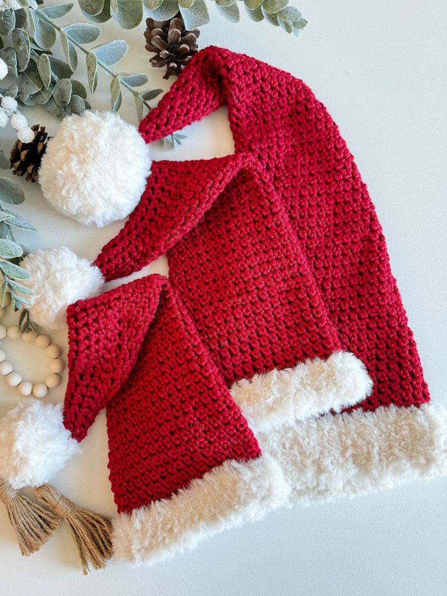 Bulky & Quick Santa Hat Crochet Pattern product image (3)