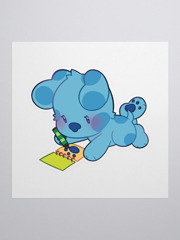 Blues Doodle | 3 Inch Sticker product image (1)