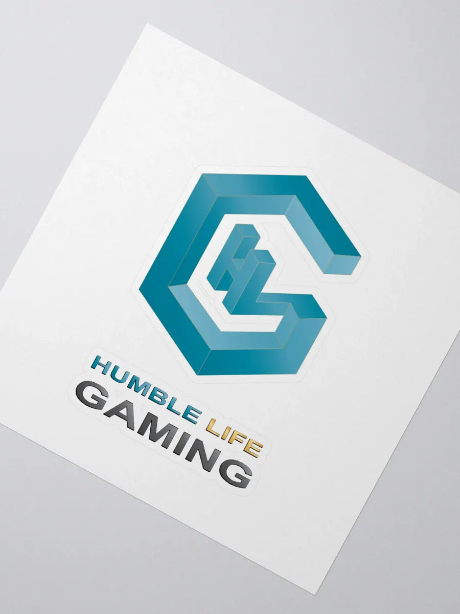 Humble Life Gaming Logo Stickers product image (5)