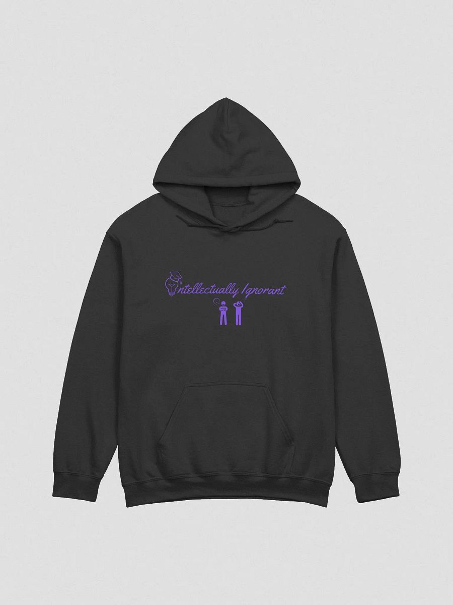 Intellectually Ignorant (Purple Logo) Hoodie product image (1)