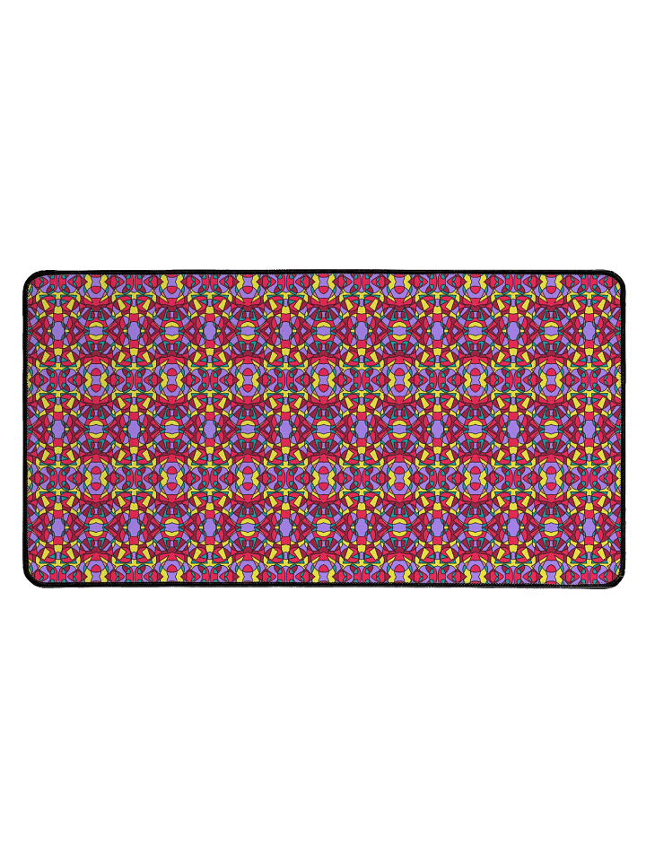 Retro Circus Ticket – Pop Art Desk Mat for Gaming and Workspace product image (1)