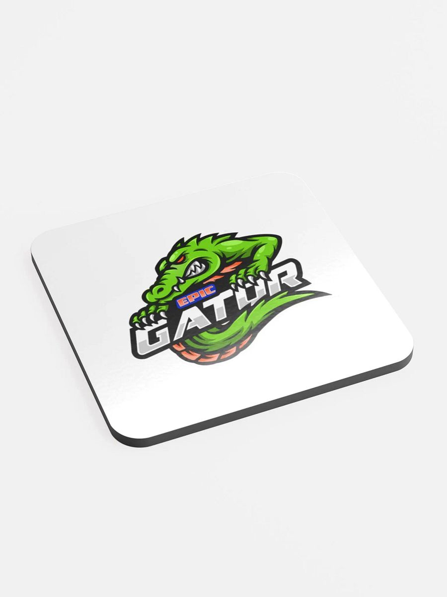 V3 Logo Glossed Cork Coaster product image (2)