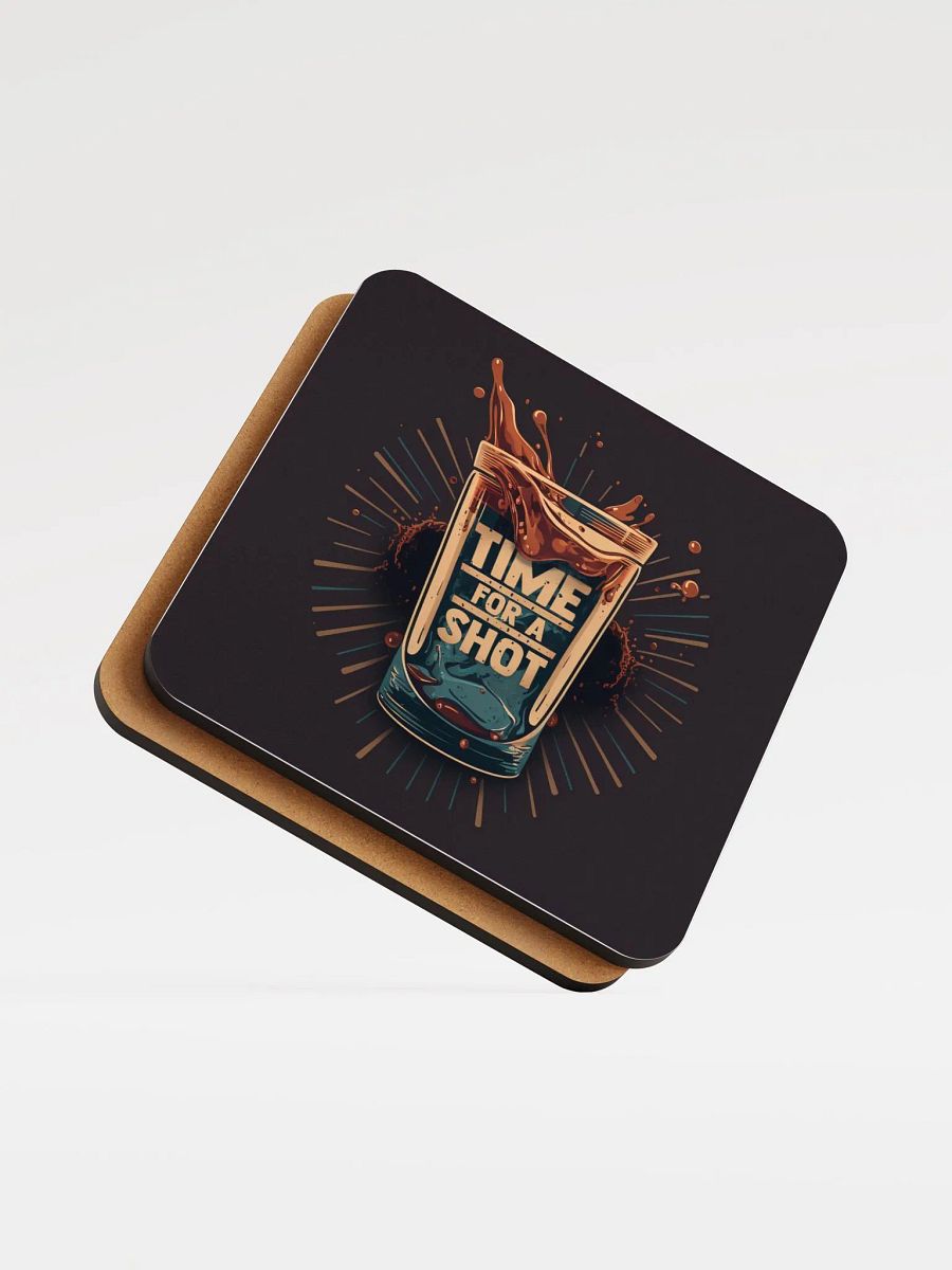 Time For a Shot Coaster product image (1)