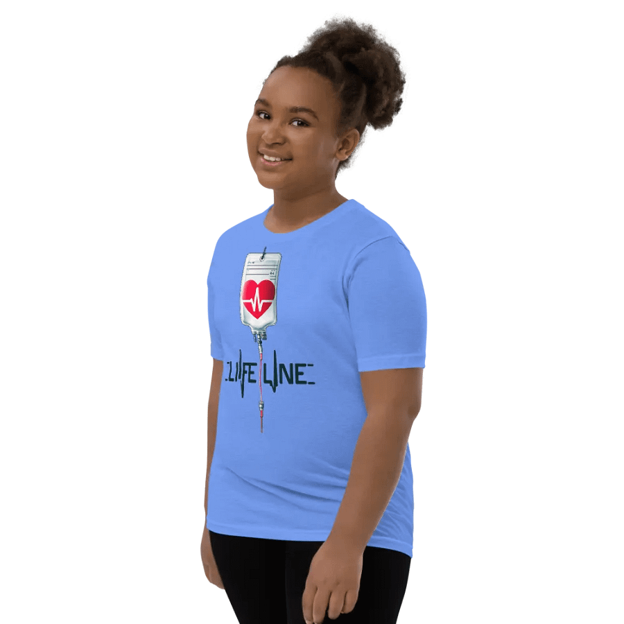 Lifeline Heartbeat Youth T-Shirt product image (28)
