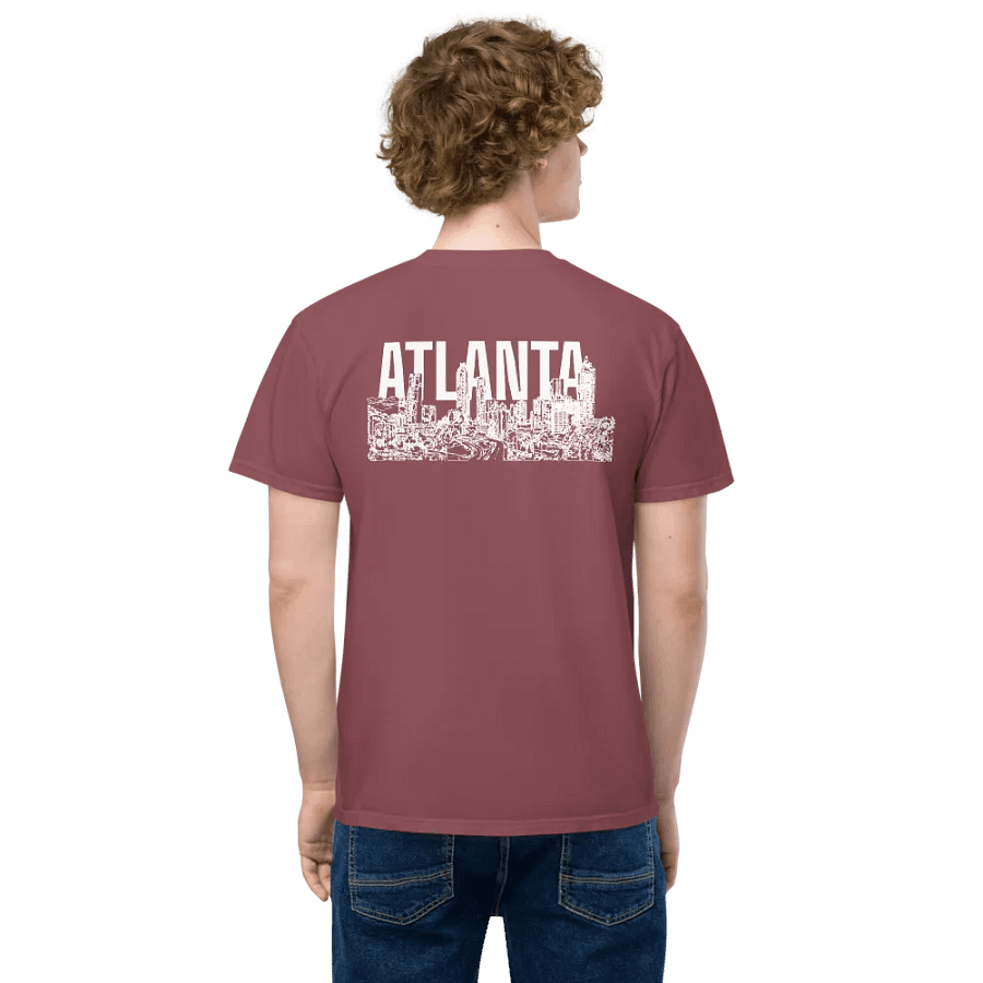 Atlanta Comfort Color Pocket Tee product image (24)