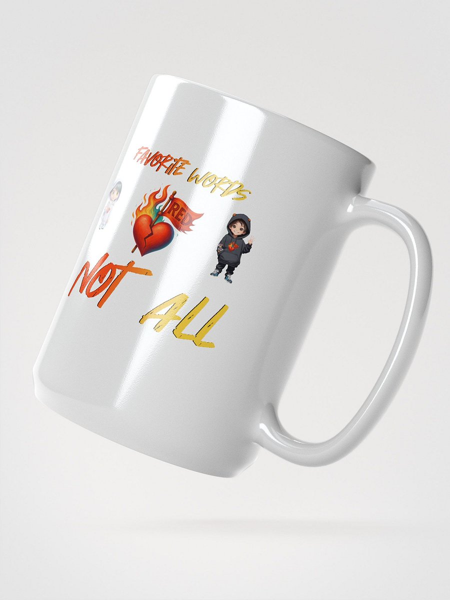 Favorite words, Not all - cup product image (3)