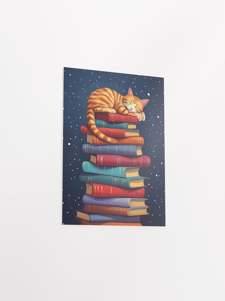Things I Love - Cats & Books Matte Poster product image (3)