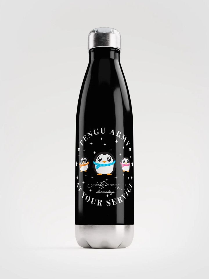 Pengu Army Stainless Steel Water Bottle product image (1)
