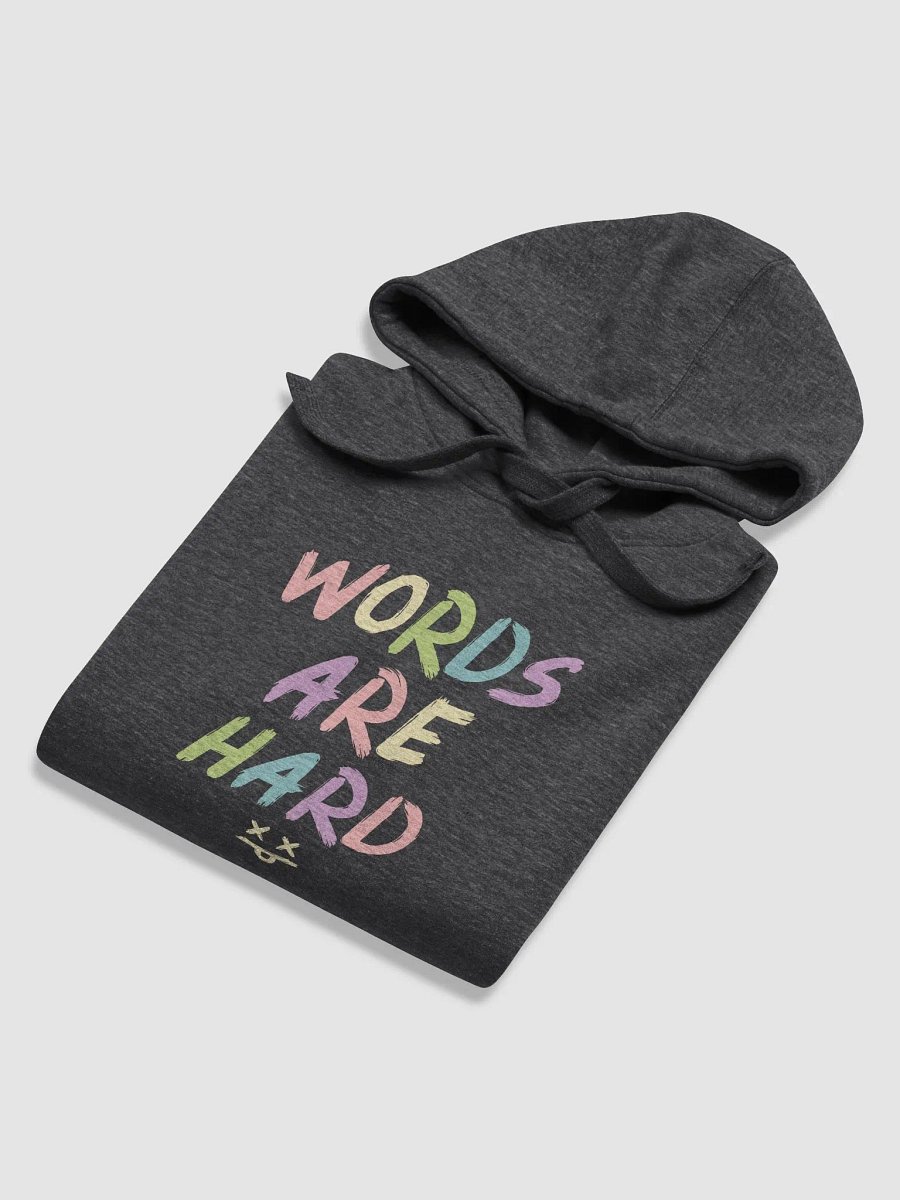 Words Are Hard (Chalk) Hoodie product image (6)