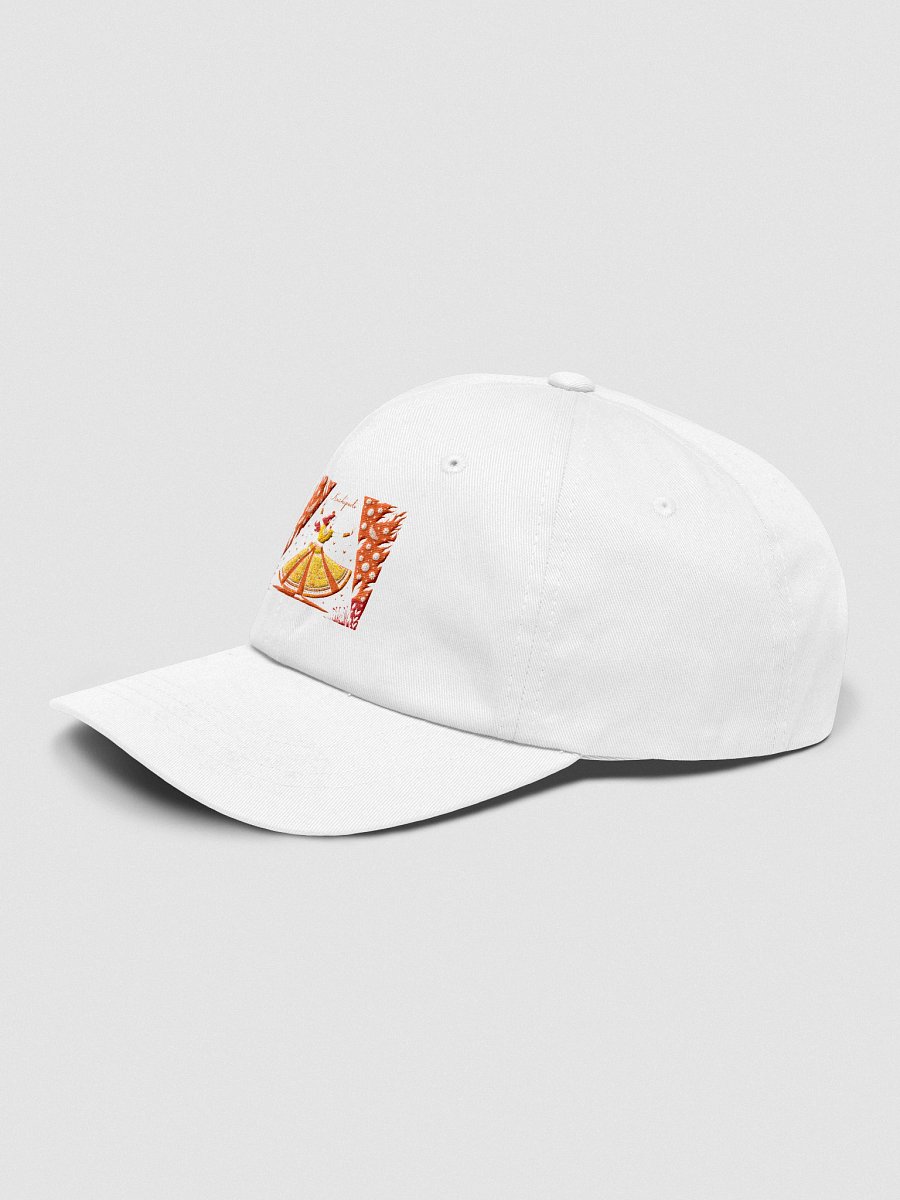Elegant Kuchipudi Performance | Orange-Hued Art Print Dad Cap product image (7)