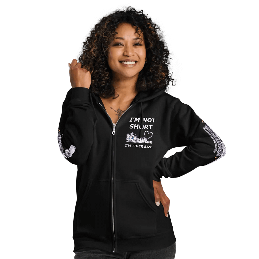 Heavy Blend Zip Hoodie (Unisex) - Byakko Not Short Edition product image (11)