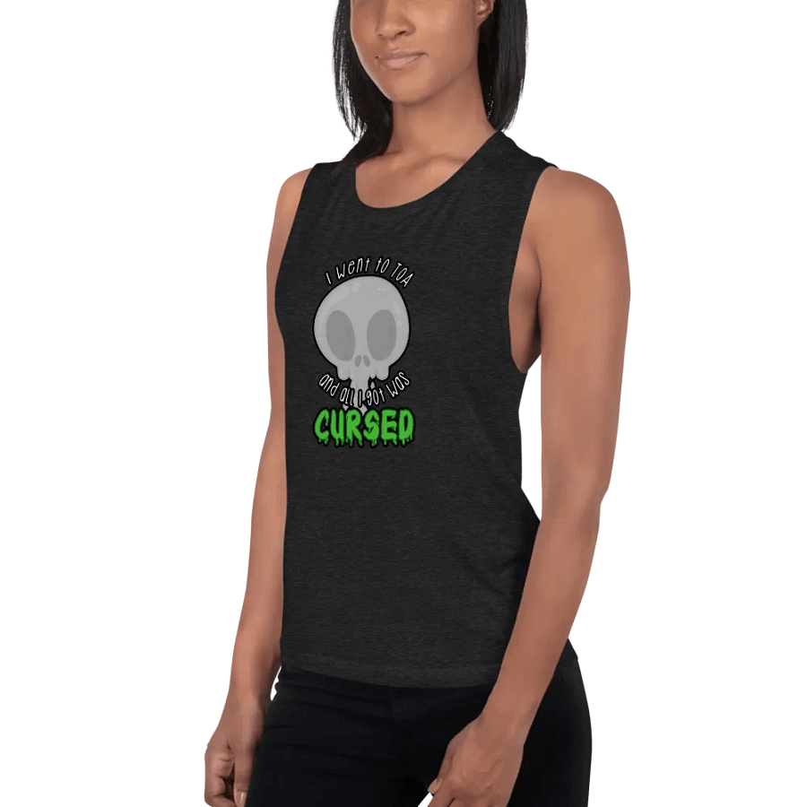 All I Got Was Cursed - Priest - Women's Style Muscle Tank product image (4)