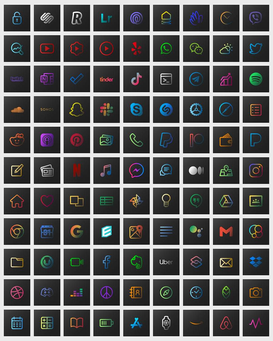 Gradient Icon Pack product image (4)
