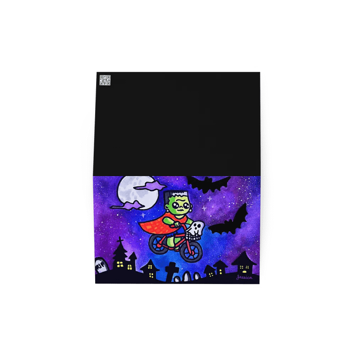 Moonlight Ride Greeting Card product image (2)