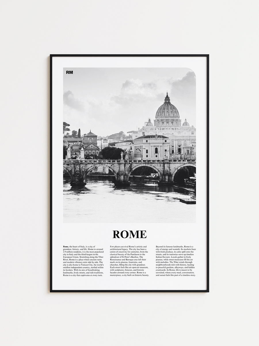 Rome 02 Newspaper Poster product image (1)