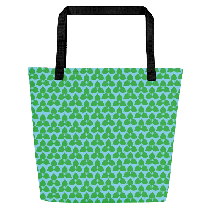 Trilliumnaire™ Oversized Tote w/Pocket in Sky and Leaf product image (2)