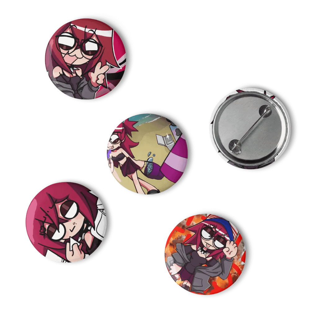 Enemy Crab Button Pin Series #1 product image (15)