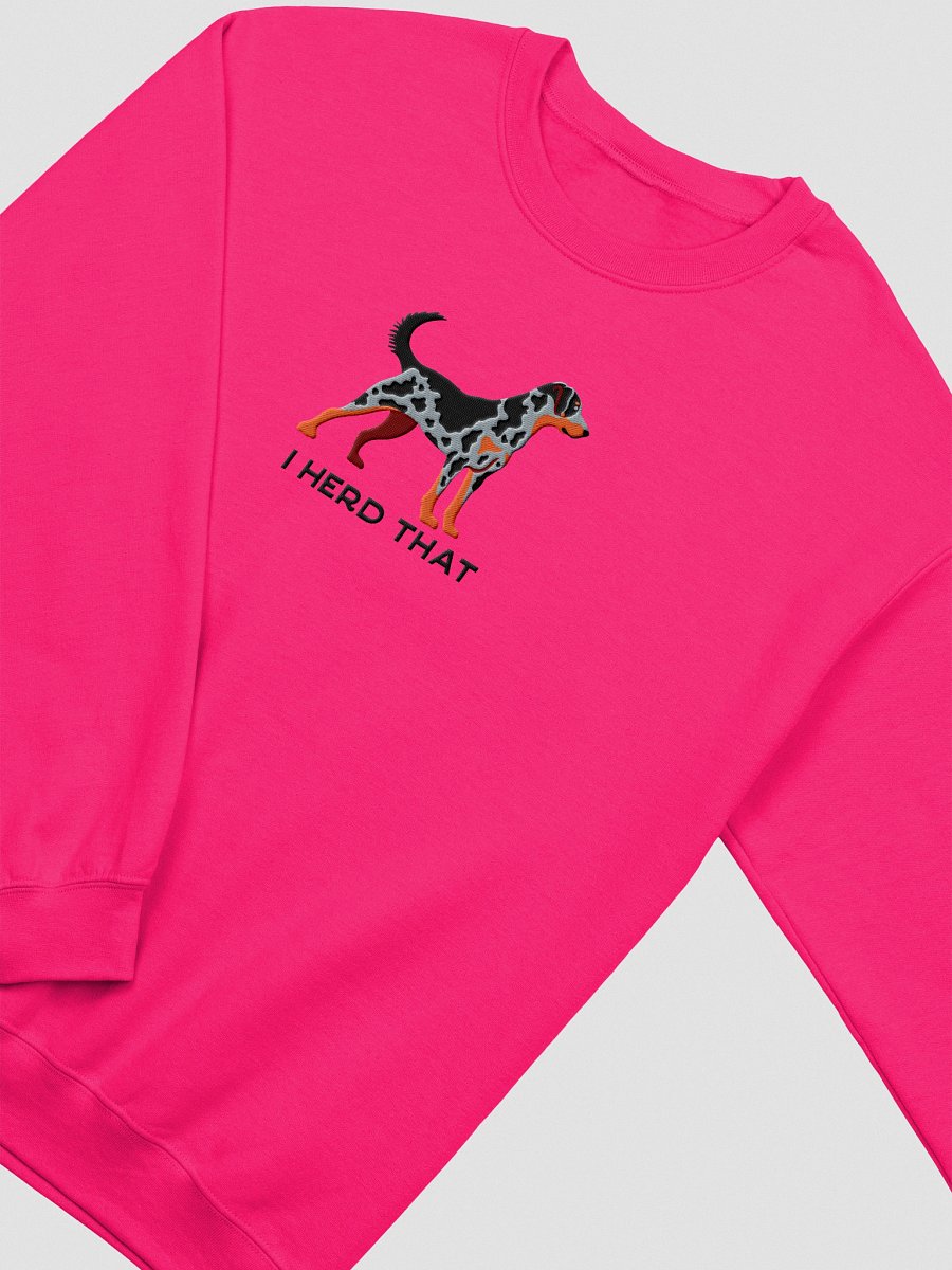 I Herd That Sweatshirt (Embroidered) of a Beauceron(Harlequin) product image (6)