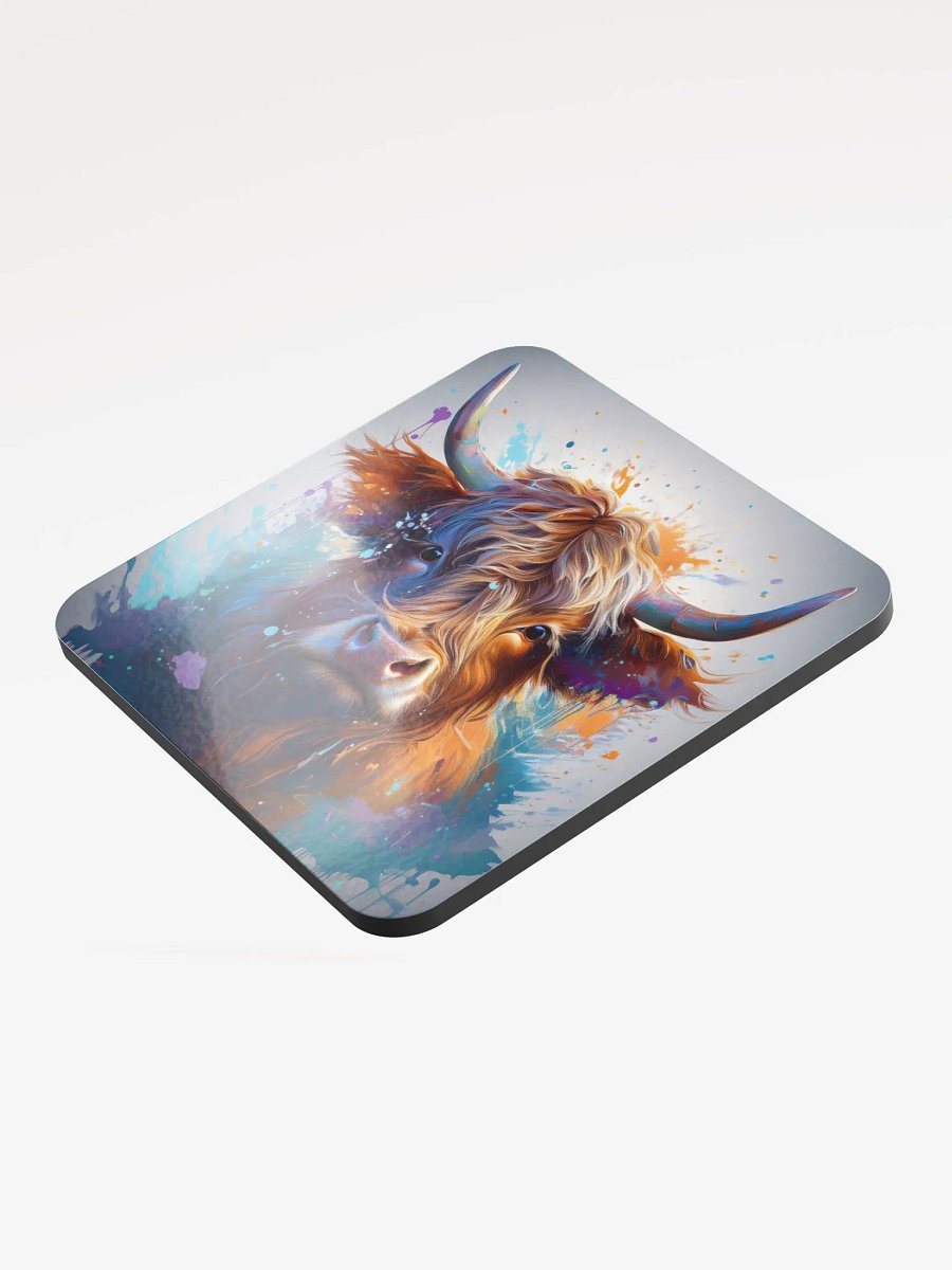Highland Cow (1) Coaster product image (3)