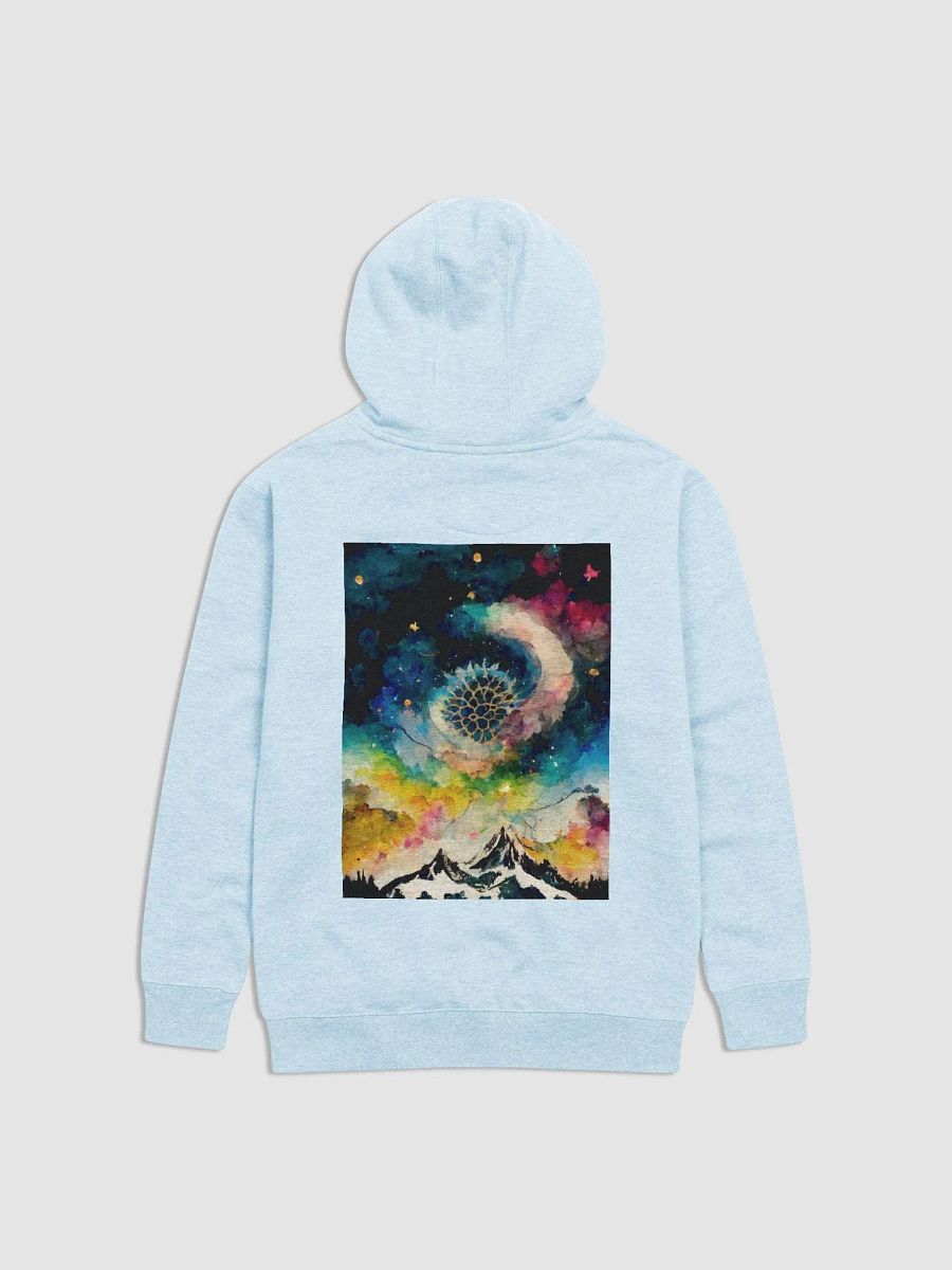 image on front and back, so cool looking, Cozy Cotton Haven Hoodie product image (2)
