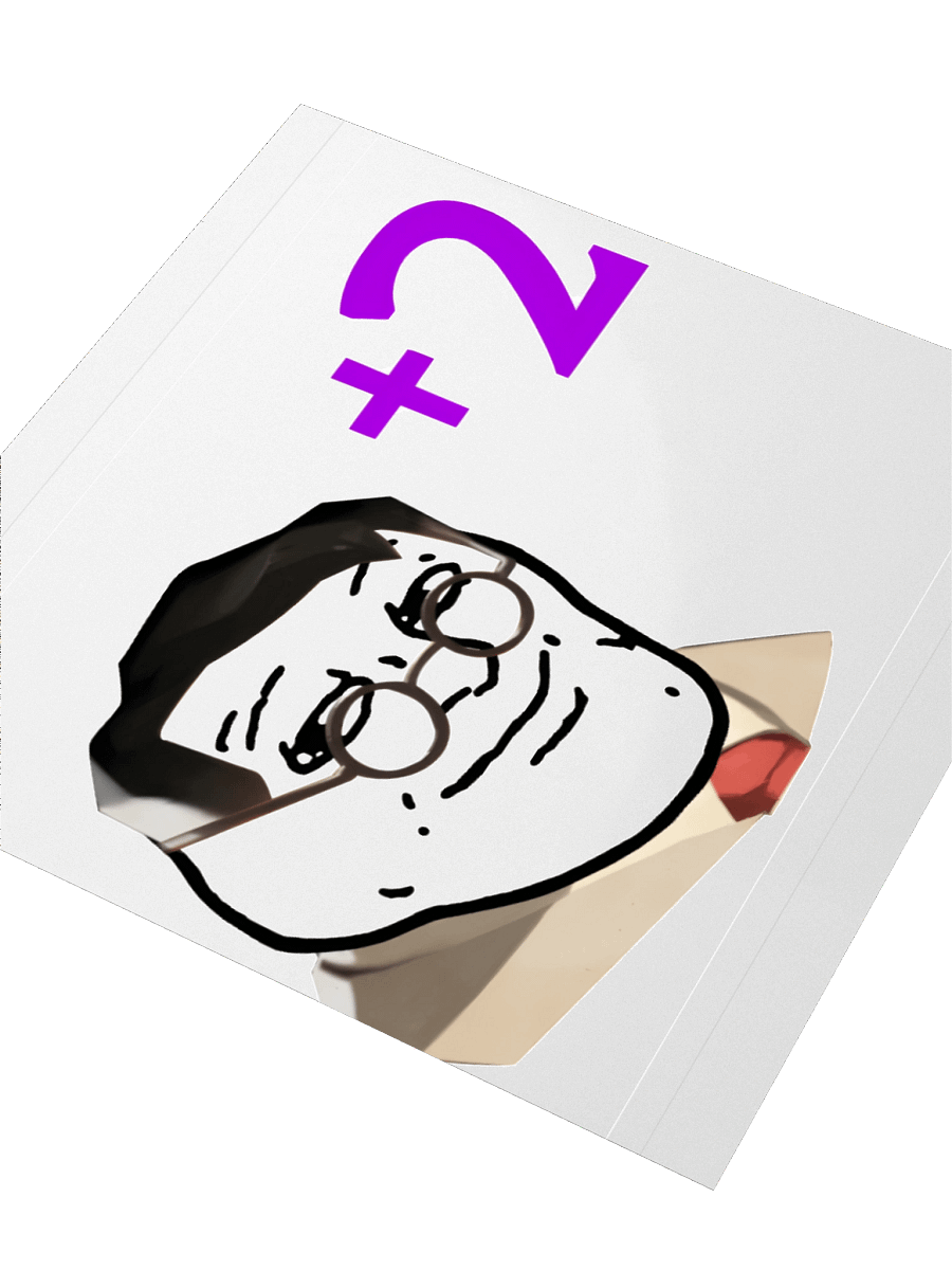 +2 Sticker product image (3)