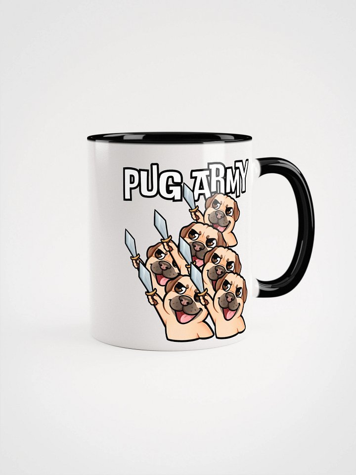 Pug Army - Mug Color Inside product image (3)