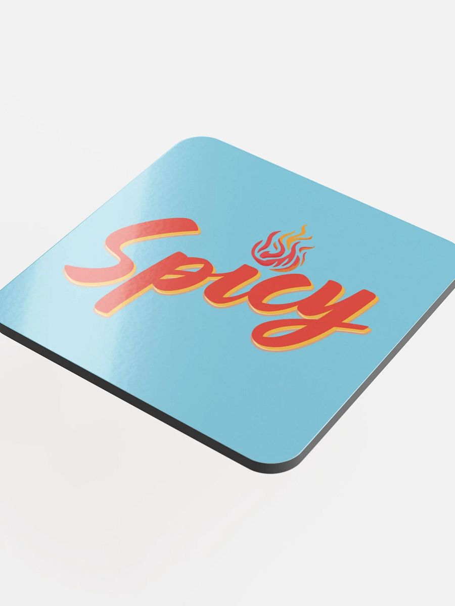 Spicy Dodgeball Club Glossed Cork Coaster product image (4)