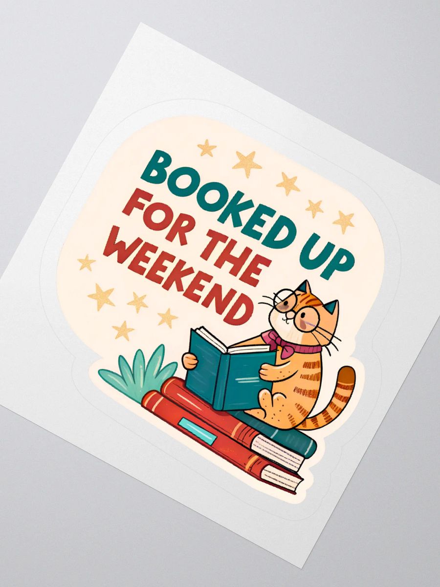 Whiskered Wisdom Sticker product image (6)