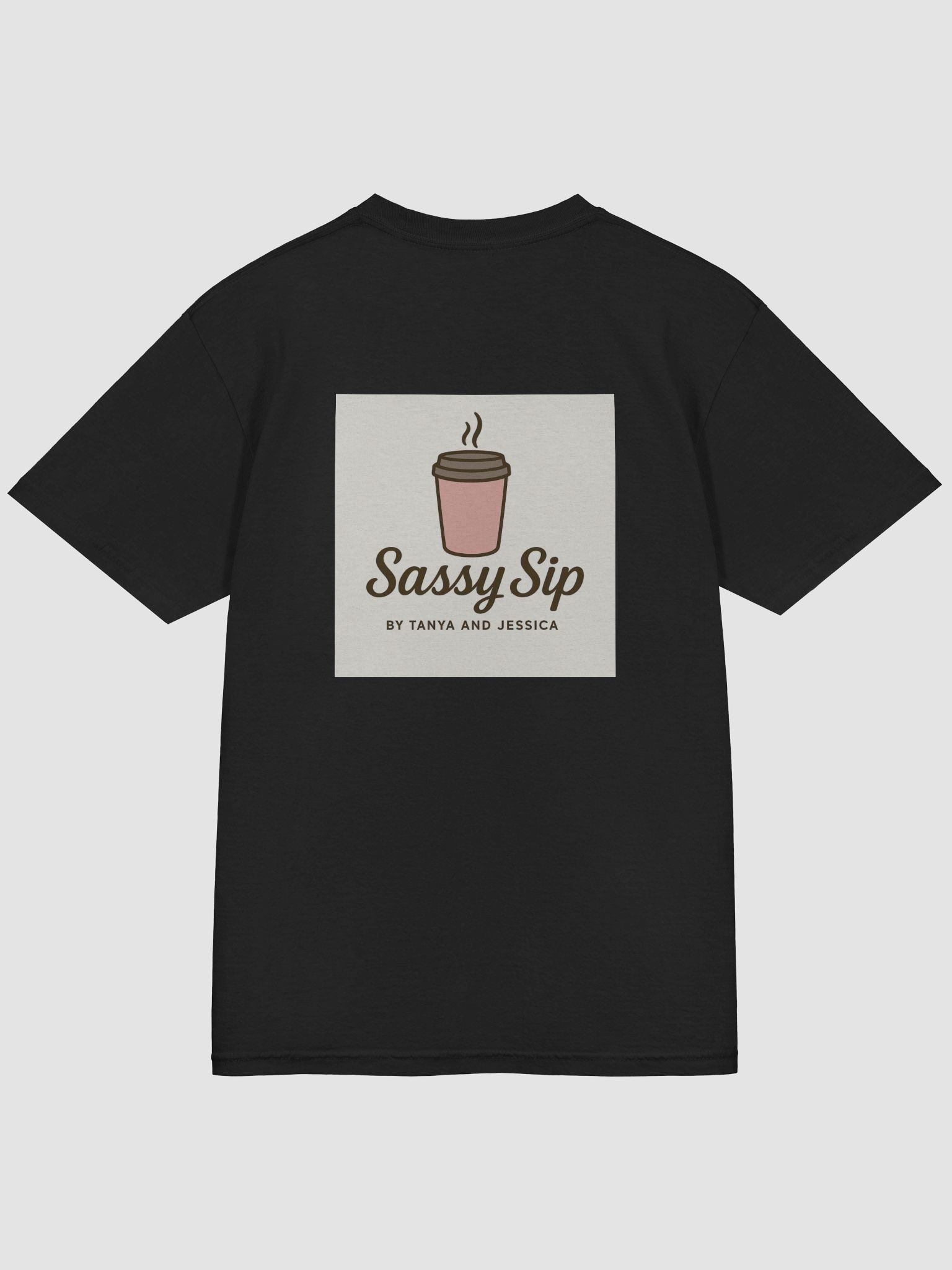 Sassy Sip Coffee Cup Logo Tee product image (17)
