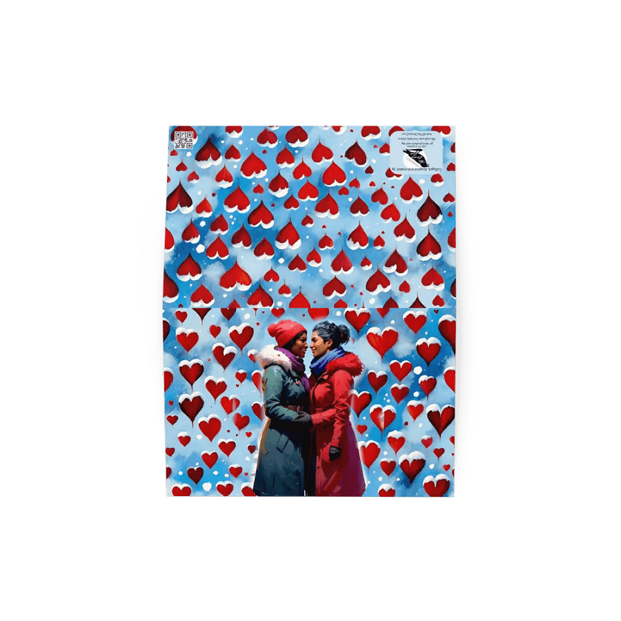 Lesbe Valentines, Love in the Snow Card product image (19)