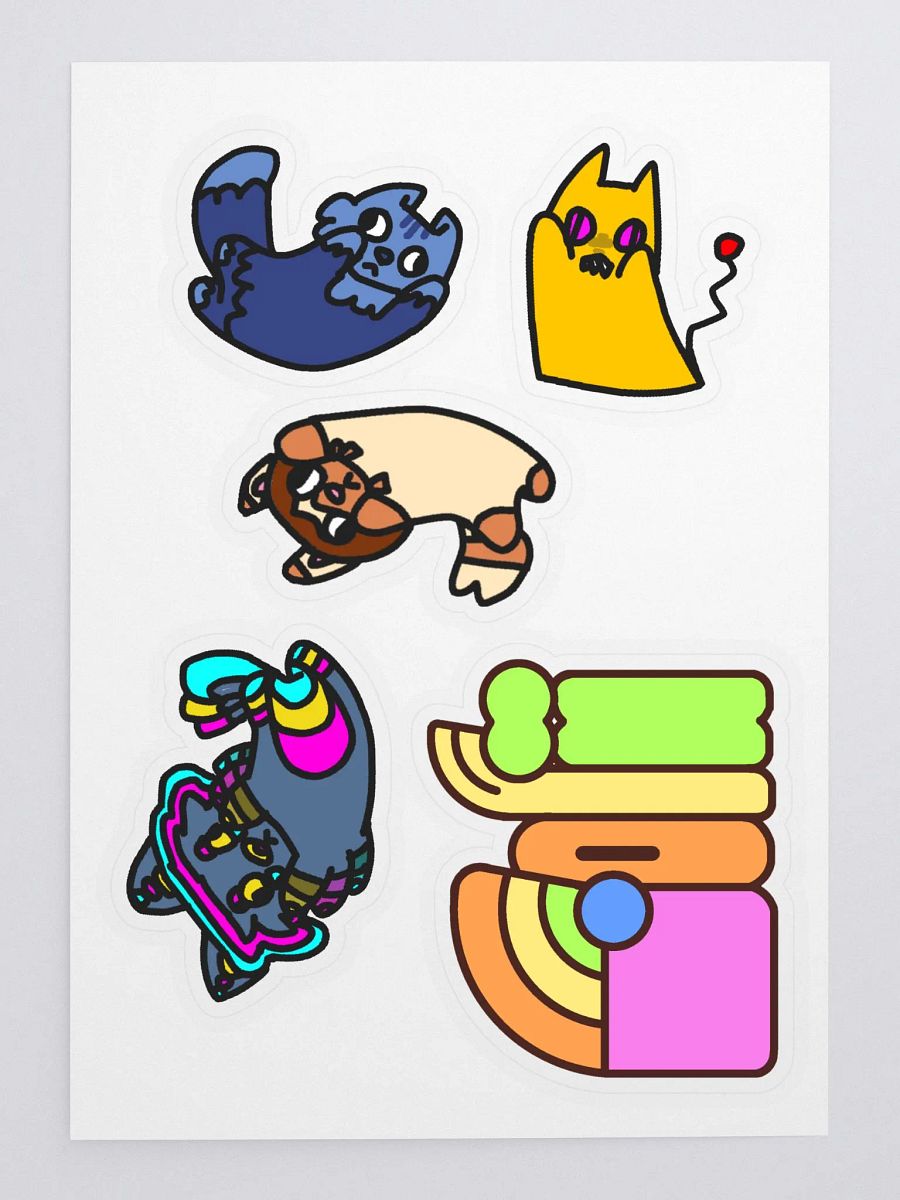 Fofii Fofii Fofii Sticker Sheet product image (3)