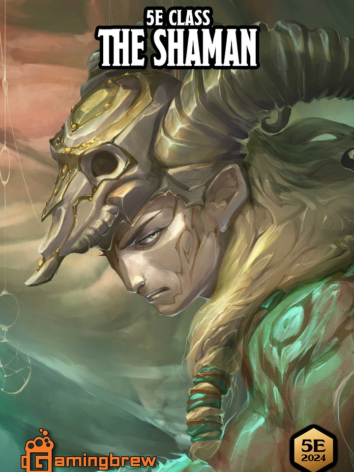 Shaman 5E '24 & '14 Class (PDF) product image (1)