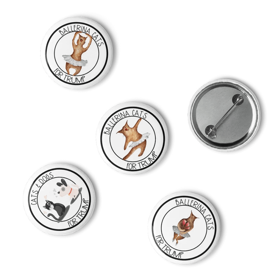Cats & Dogs For Trump Pins product image (15)