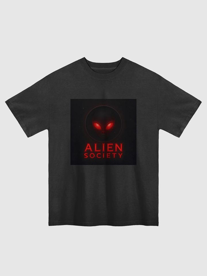 Mystic Alien Society red eyes Oversized Tee product image (1)