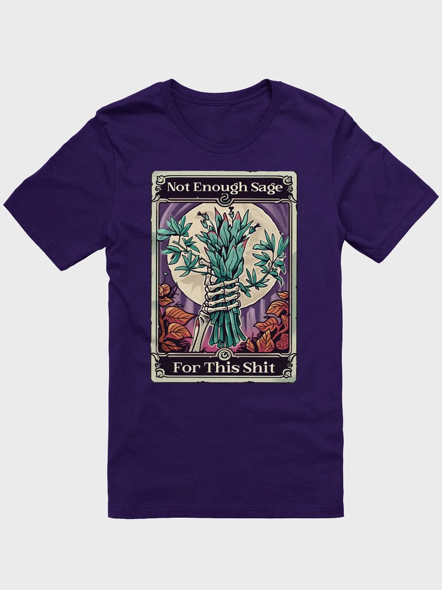 Not Enough Sage for This Shit Funny Tarot Card Tee product image (1)