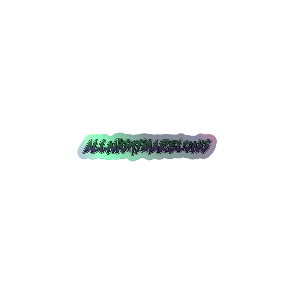 AallNightmareLong Holo Sticker product image (1)