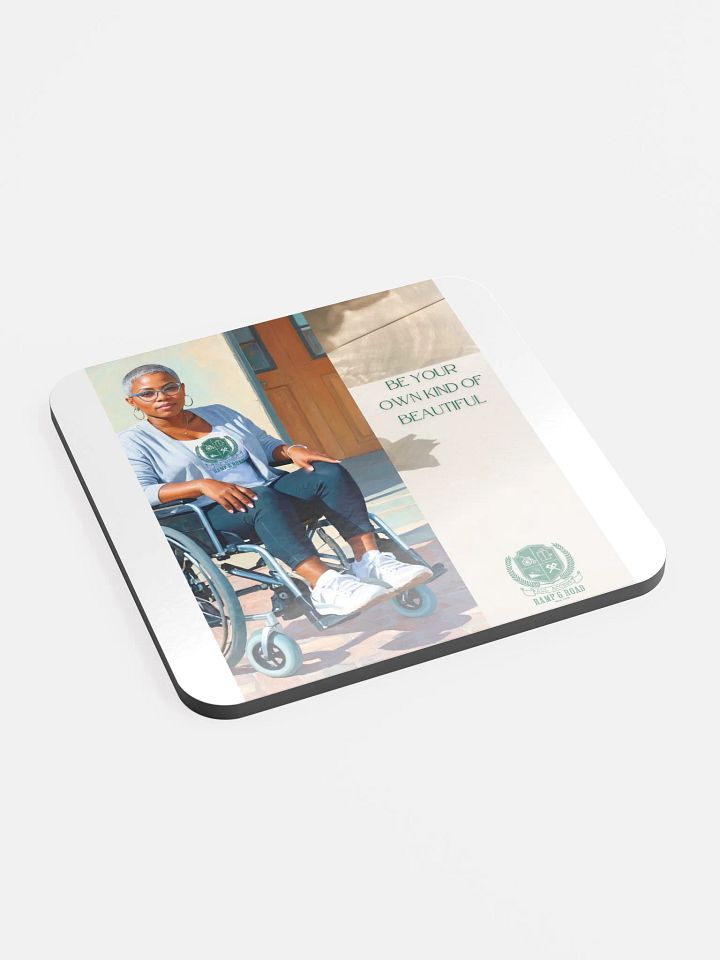 Be You: Glossed Cork Coaster product image (2)