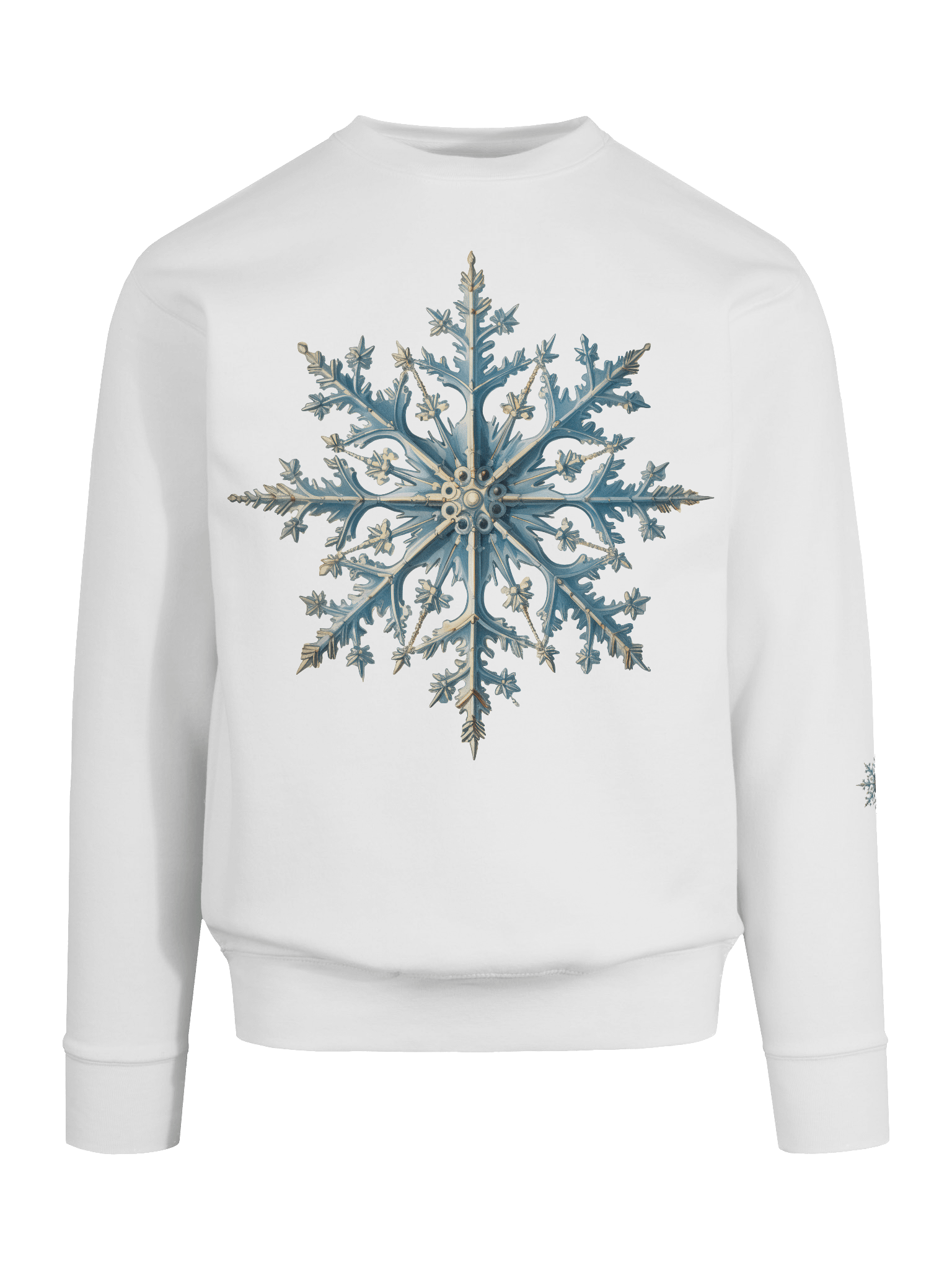 Blue Snowflake Sweatshirt product image (9)