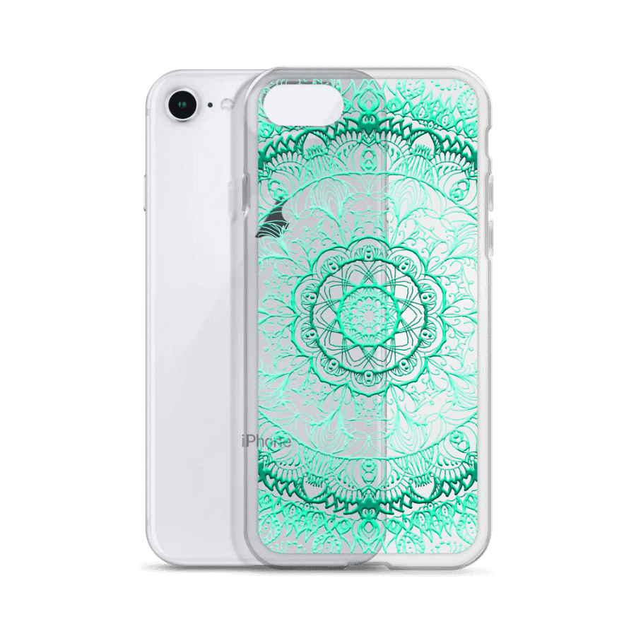 Turquoise Mandala iPhone® Case product image (2)