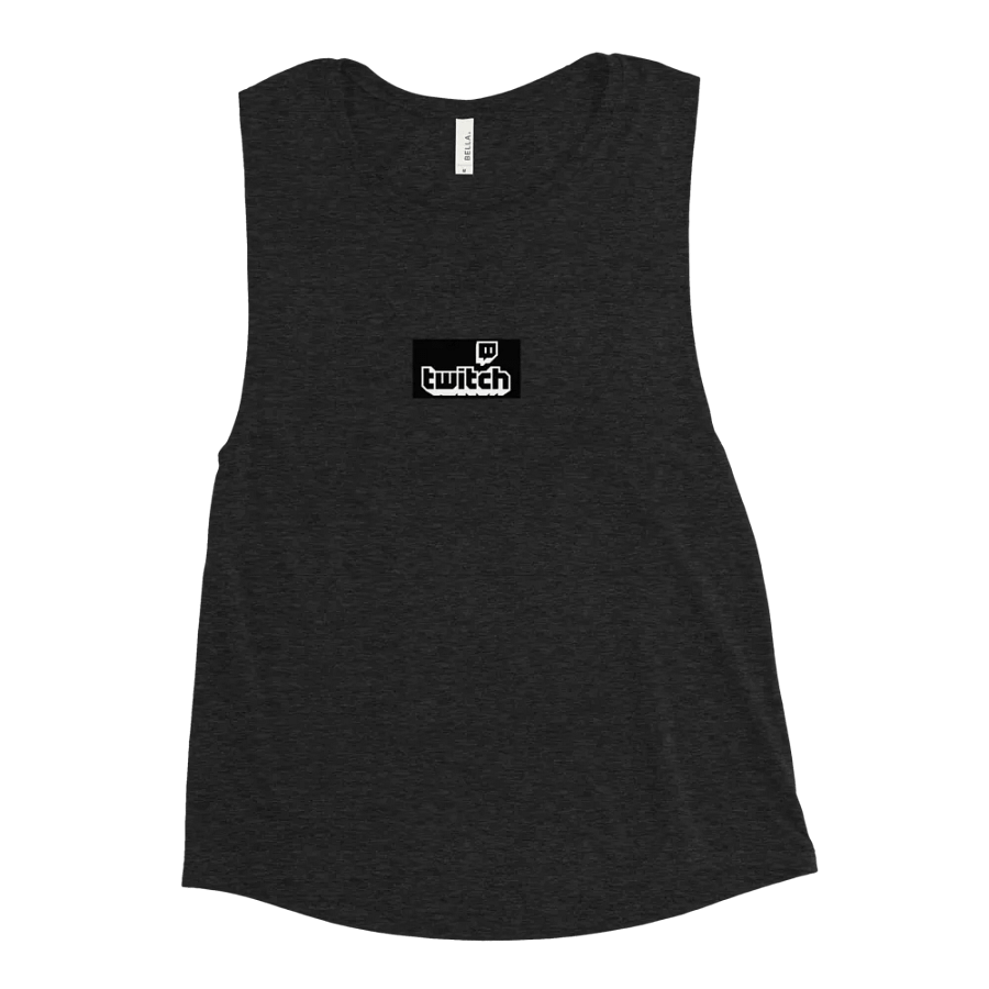 Balck Twitch Tank - small logo product image (2)