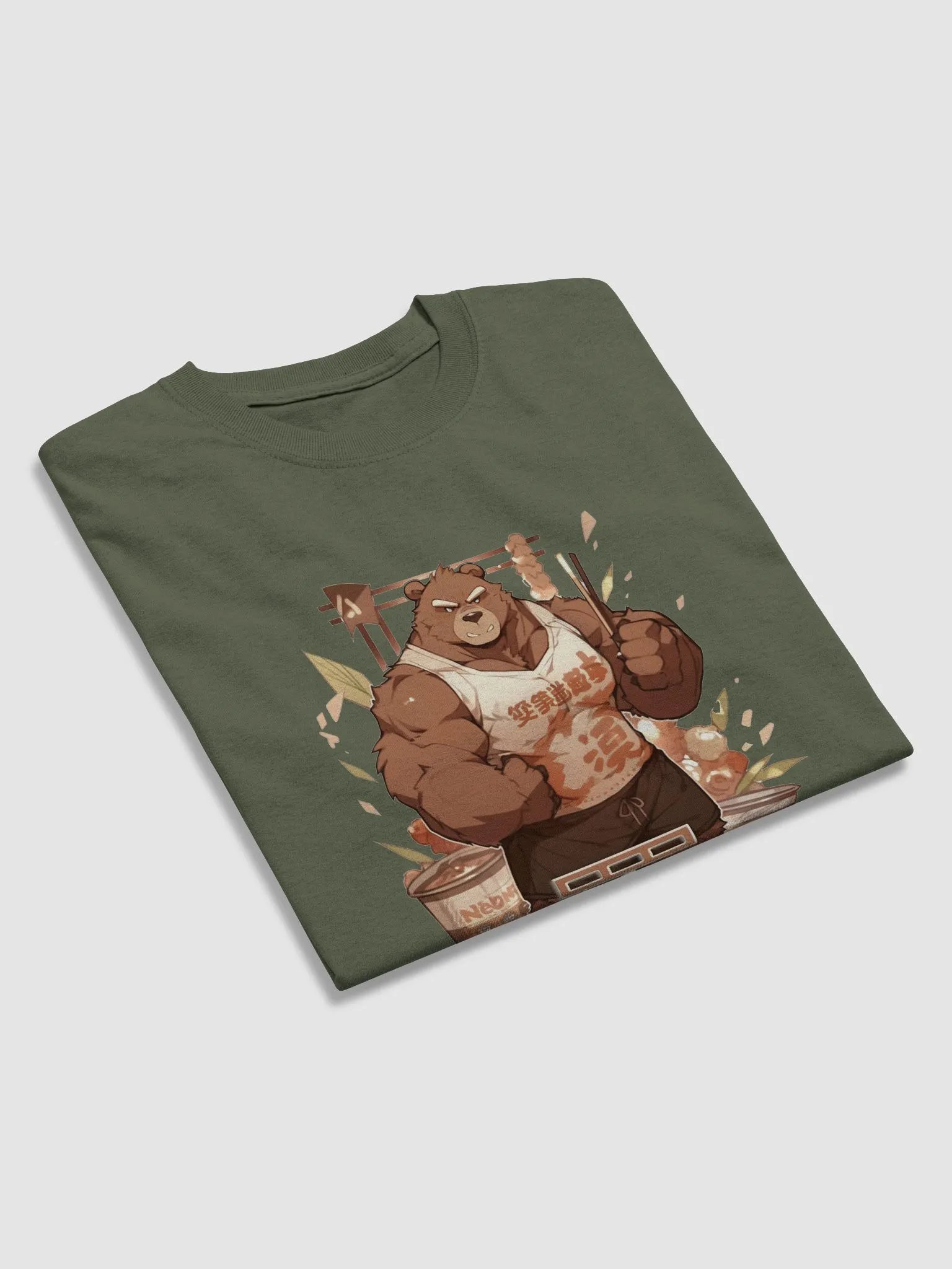 Higuma Masukotto - Noodles - Dark Color T-shirt product image (4)