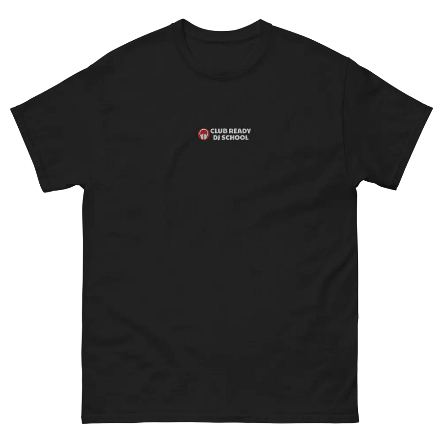 Front & Centre Club Ready DJ School Embroidered Print Gildan Heavyweight T-Shirt product image (13)