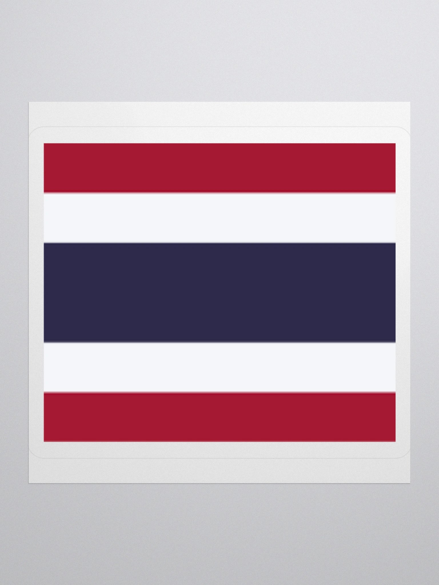 Thailand Flag Sticker - Premium Vinyl Design for National Pride product image (3)