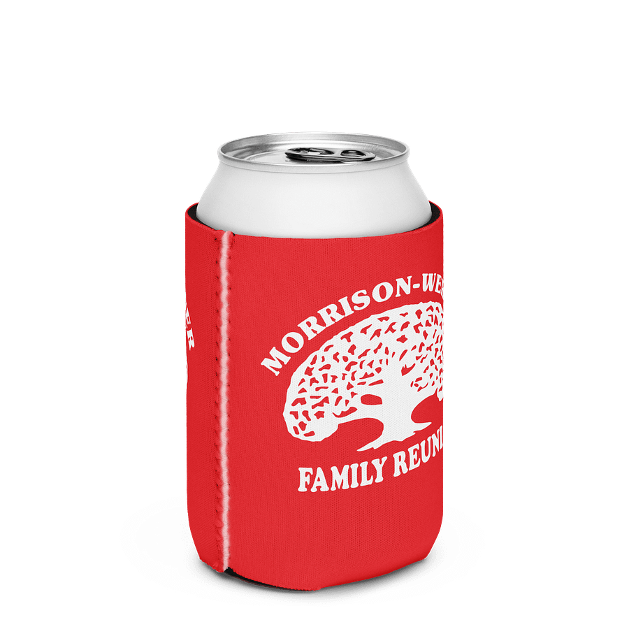 "Morrison-Werner Family Tree" Can Coozie (Red) product image (2)