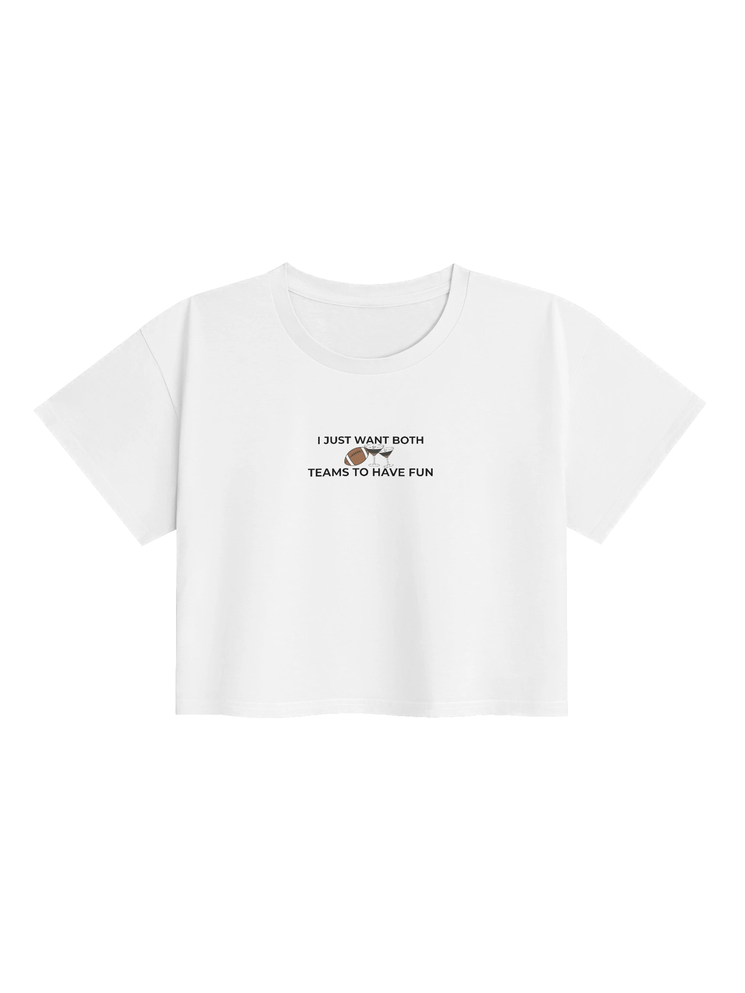 Just Fun Crop Top product image (1)